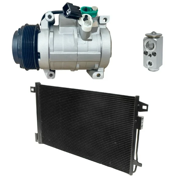 RYC New AC Compressor and Condenser Kit KT EB27A-N