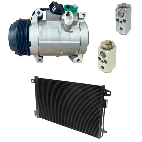 RYC New AC Compressor and Condenser Kit KT EB28A-N