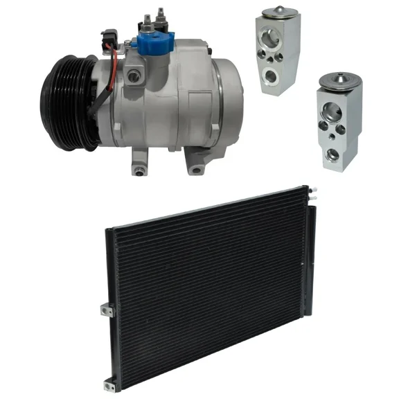 RYC New AC Compressor and Condenser Kit KT ED53A-N