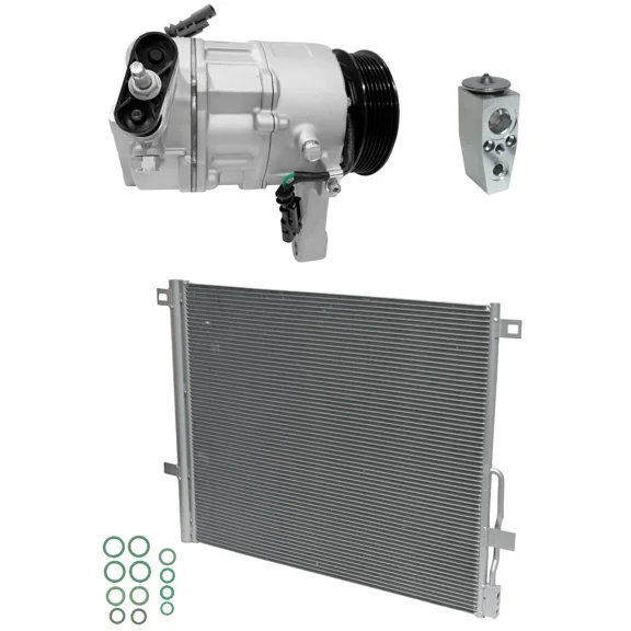 RYC New AC Compressor and Condenser Kit KT EE78A-N