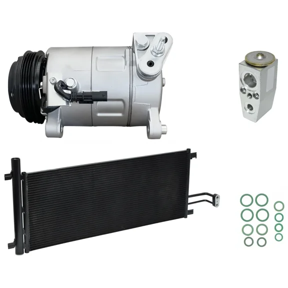 RYC New AC Compressor and Condenser Kit KT EG25A-N