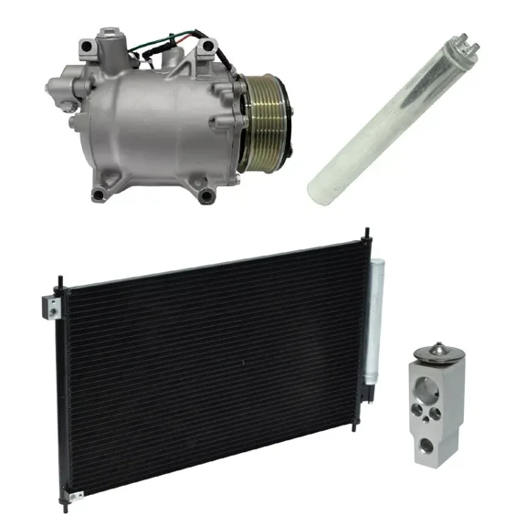 RYC New AC Compressor and Condenser Kit KT FB70B-N