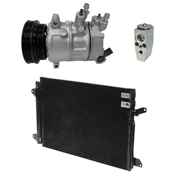 RYC New AC Compressor and Condenser Kit KT FC45A-N