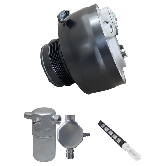 RYC New Automotive A/C Compressor and Clutch Kit KT BB95N (Fits Chevrolet and Fits GMC C1500, C2500, C3500, K1500, K2500, K3500 4.3L, 5.0L, 5.7L, 6.2L, 6.5L, 7.4L 94-95; Fits GMC Yukon 5.7L 94-95)