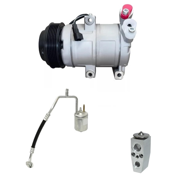 RYC New Automotive A/C Compressor and Clutch Kit KT DH77N (Fits Ford Escape 2.5L 2008, 2009, 2010, 2011, 2012; Fits Mazda Tribute 2.5L 2008, 2009, 2010, 2011; Fits Mercury Mariner 2.5L 08-11)