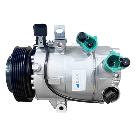 RYC New Automotive Air Conditioning Compressor AFH374 (This Compressor has a Clutch Coil and an Electronic Control Valve)
