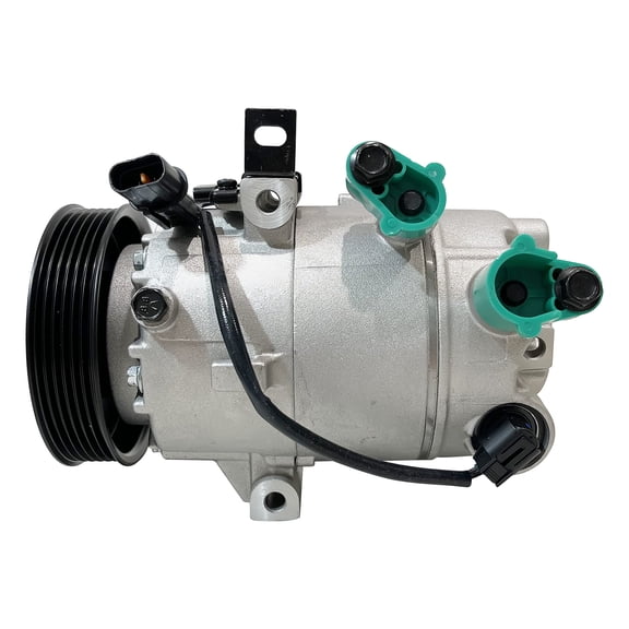 RYC New Automotive Air Conditioning Compressor AIH383 (For Hyundai Elantra and Kia Forte Vehicles With ATC! With Electronic Control Valve)
