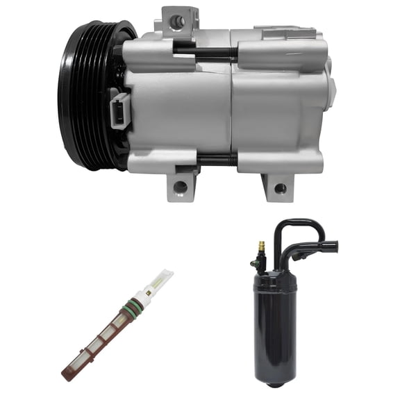 RYC New Automotive Air Conditioning Compressor and Clutch Kit KT AF67N (Fits Ford Ranger 3.0L 2002, 2003, 2004, 2005, 2006, 2007, 2008; Fits Mazda B3000 3.0L 2002-2007)