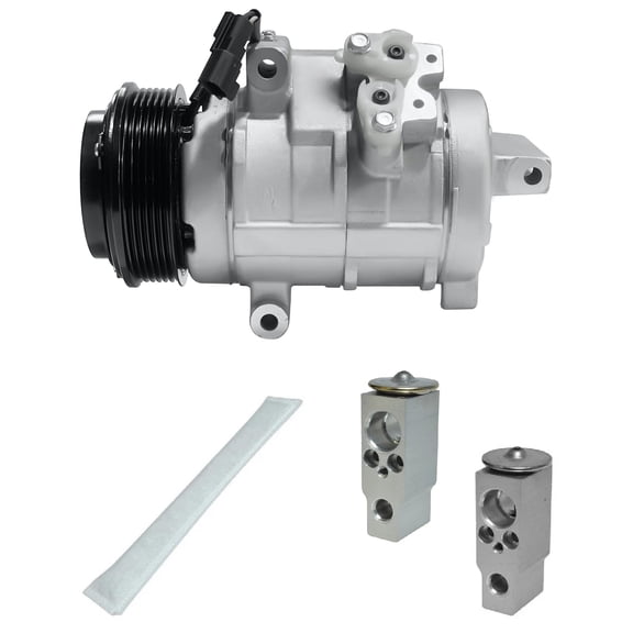 RYC New Automotive Air Conditioning Compressor and Clutch Kit KT DF99N (Fits Mazda CX-9 3.7L 2007, 2008, 2009, 2010, 2011, 2012, 2013, 2014, 2015. For Vehicles WITH Rear AC.)
