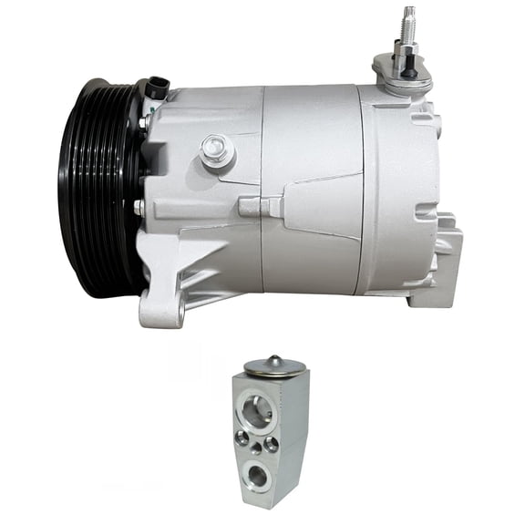 RYC New Automotive Air Conditioning Compressor and Clutch Kit KT DI18N (Fits Buick Allure 5.3L 2008-2009; Fits Buick Lacrosse 5.3L 2008, 2009; Fits Chevrolet Monte Carlo 5.3L 2006-2007)