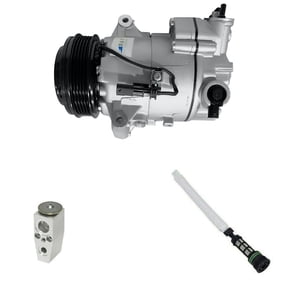 RYC New Automotive Air Conditioning Compressor Kit KT A015N (Fits Buick Verano 2.0L, 2.4L 2012, 2013, 2014, 2015, 2016, 2017)