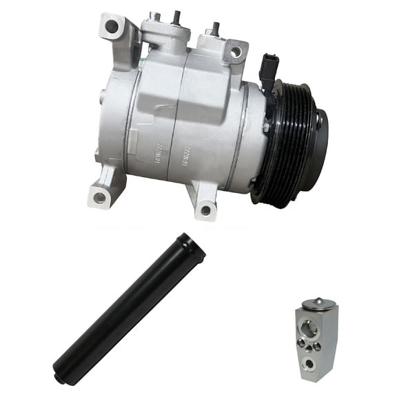 RYC New Automotive Air Conditioning Compressor Kit KT DF78N (Fits Jeep Wrangler 3.6L 2012, 2013, 2014, 2015, 2016, 2017)