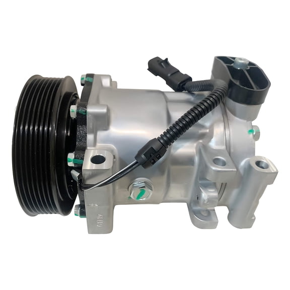 RYC New Automotive Air Conditioning Compressor and A/C Clutch EH553 (Does Not Fit Diesel Models)