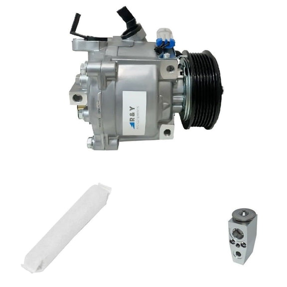 RYC New Automotive Air Conditioning Compressor and A/C Clutch Kit KT ED74N (Fits Chevrolet Sonic 1.8L 2013, 2014, 2015, 2016, 2017, 2018)