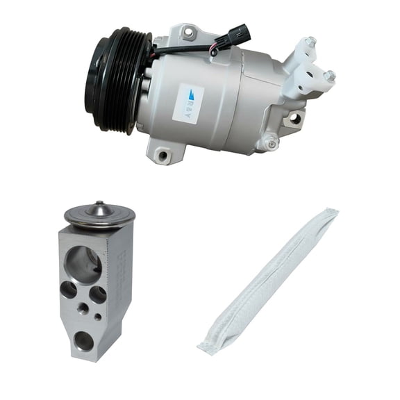 RYC New Automotive Air Conditioning Compressor and A/C Clutch Kit KT F085N (Fits Chevrolet City Express 2.0L 2015, 2016, 2017, 2018)