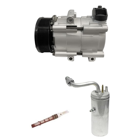 RYC New Automotive Air Conditioning Compressor and Clutch Kit KT AE57N (Fits Ford Excursion 5.4L, 6.8L 2000-2001)