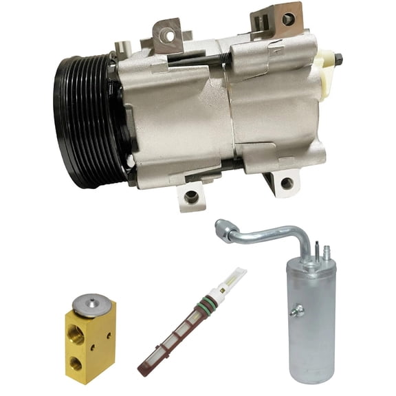 RYC New Automotive Air Conditioning Compressor and Clutch Kit KT AF64N (Fits Ford Excursion 7.3L 2000, 2001, 2002, 2003)