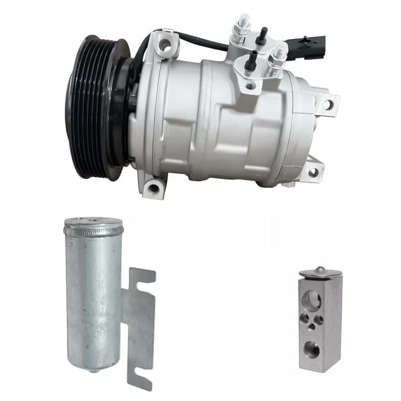 RYC New Automotive Air Conditioning Compressor and Clutch Kit KT AI51N (Fits Chrysler Pacifica 3.5L 2004, 2005, 2006)