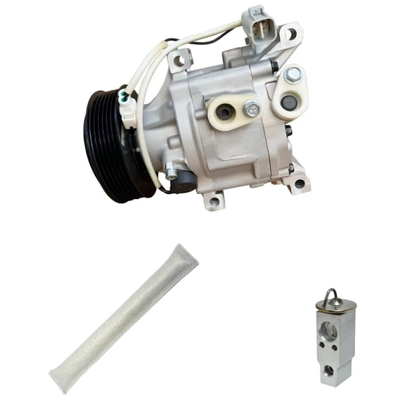 RYC New Automotive Air Conditioning Compressor and Clutch Kit KT BA72N (Fits Toyota MR2 Spyder 1.8L 2000, 2001, 2002, 2003, 2004, 2005)