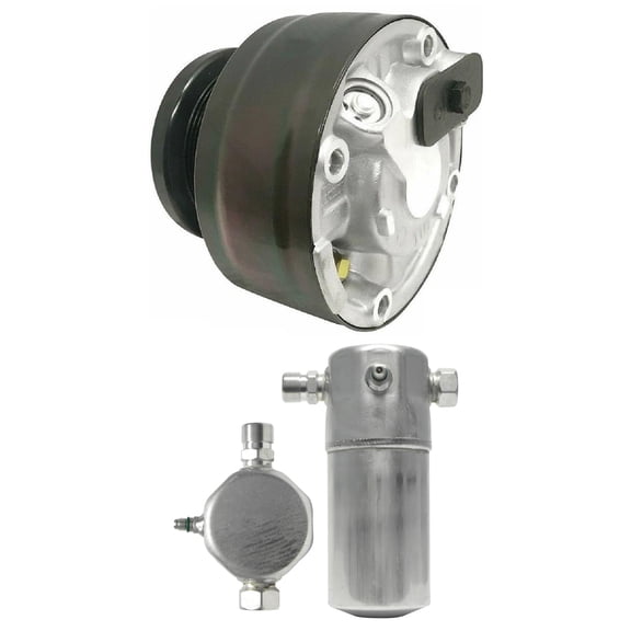 RYC New Automotive Air Conditioning Compressor and Clutch Kit KT BC76N (Fits Chevrolet and Fits GMC C1500, C2500, K1500, K2500 5.7L 1992)