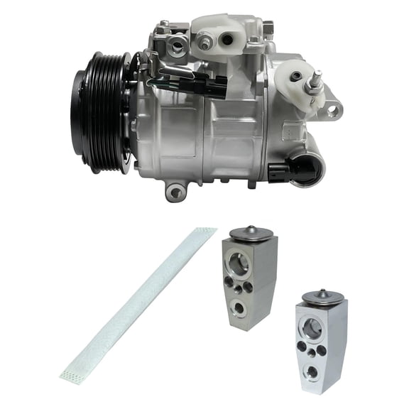 RYC New Automotive Air Conditioning Compressor and Clutch Kit KT EA91N-01 (Fits Ford Flex 3.5L 2013, 2014, 2015, 2016, 2017, 2018, 2019)
