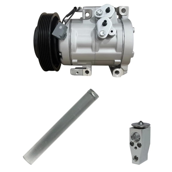 RYC New Automotive Air Conditioning Compressor and Clutch Kit KT EC33N (Fits Mazda 5 2.5L 2012)