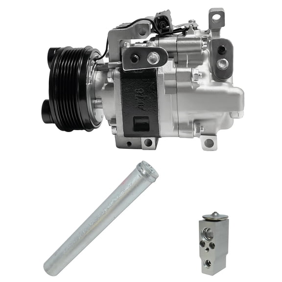 RYC New Automotive Air Conditioning Compressor and Clutch Kit KT EC55N (Fits Mazda CX-7 2.3L 2007-2008)