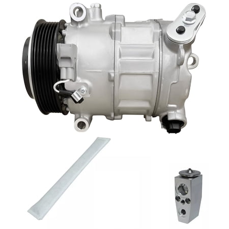 RYC New Automotive Air Conditioning Compressor and Clutch Kit KT ED26N (Fits Jeep Cherokee 2.4L 2014, 2015, 2016, 2017, 2018)