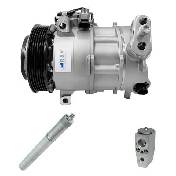 RYC New Automotive Air Conditioning Compressor and Clutch Kit KT EG65N (Fits Dodge Dart 2.0L, 2.4L 2013, 2014, 2015, 2016)