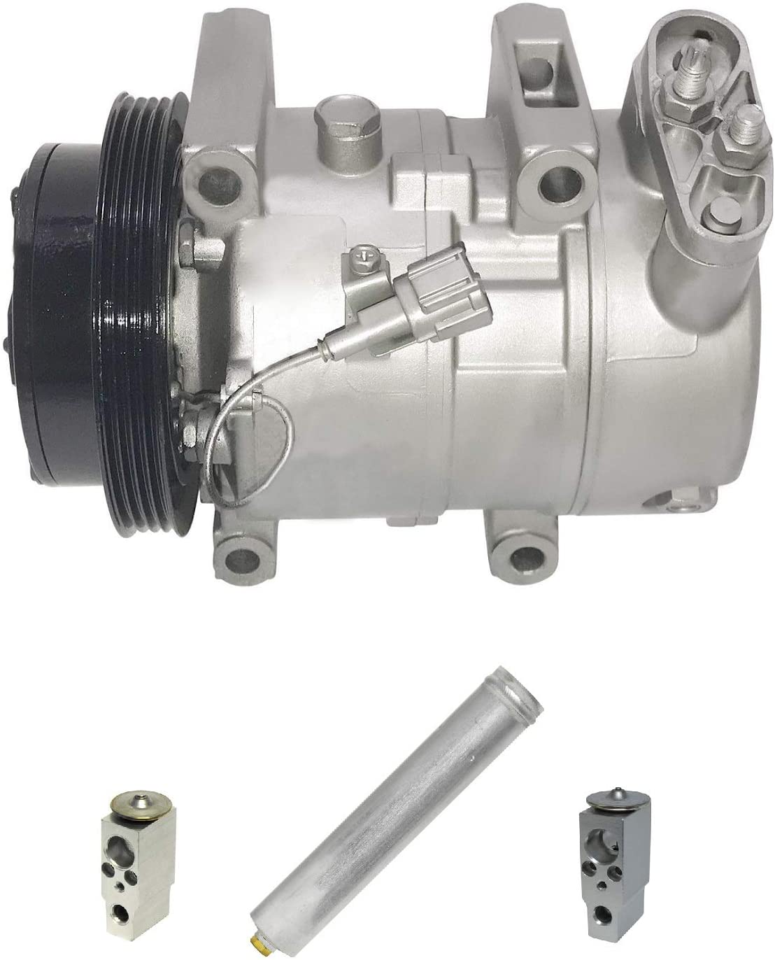 RYC Reman AC Compressor Kit KT E063 Fits select 2004 NISSAN