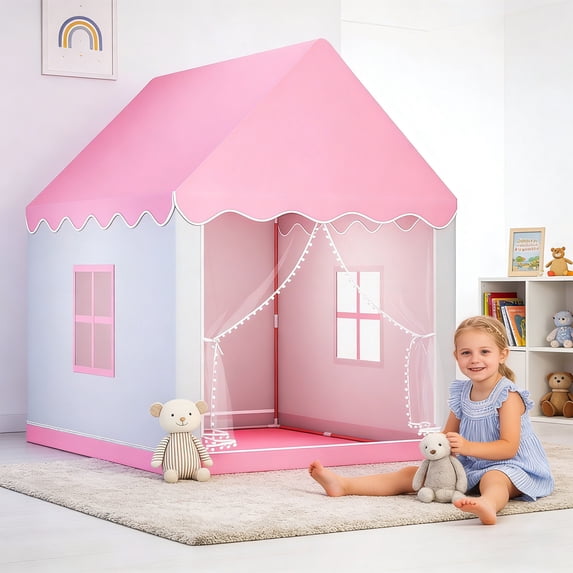 RYDCOT 1Pcs House Shape Gaming Tent, Suitable for Both Indoor and Outdoor Use, Foldable Storage Tent, Used for Playing Games Relaxing Or Reading