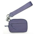 thumbnail image 1 of RYDCOT 1Pcs Nylon Wristlet Wallets, Dual Pouch Keychain Wristlet Wallet, Small Wallet with Coin Pouch,ID Window for Travel, 1 of 3