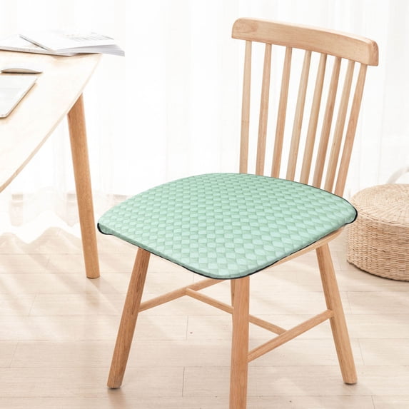 RYDCOT 1Pcs Summer Seat Cushions, Kitchen Chairs Pads, for Dining Chairs Non Slip office Seat Cushions, Washable Soft Thick Large Metal Wooden Chair Cushions