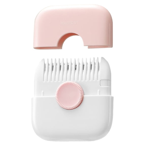 RYDCOT 2 in 1 Hair Trimmer Clearance, Split Ends Manual Bangs Trimmer Comb for Girls Women, Double Sided Hair Razor Comb Cutter