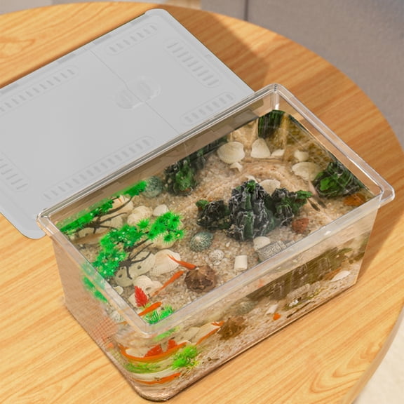 RYDCOT Aquarium Fish Breeding Box, Acrylic Hatchery Incubator Tank, Small Isolation Box for Baby Small Fish Shrimp and Betta