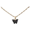 thumbnail image 1 of RYDCOT Butterfly Necklace Bohemian Retro Chain Friendship Necklace for Women Good Luck Pendant Chain Necklace with Valentine's Day, Birthday Gift, 1 of 7