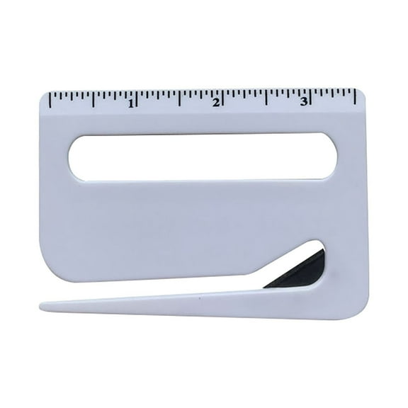 RYDCOT Envelope Slitter,Mail Opener Tool,Envelope Opener Slitter,Envelope Opener for office,Wrapping Paper Cutter with Hidden Blade, Package Opening Tool with Scale and Magnifying Glass
