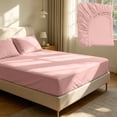 thumbnail image 1 of RYDCOT Extra Deep Queen Sheet Set of 3, Breathable & Cooling Bed Sheets with 2 Pcs Pillowcase, Ultra Soft, Wrinkle & Fade Free with Extra Deep Pockets, Hotel Luxury Bedding, 1 of 6