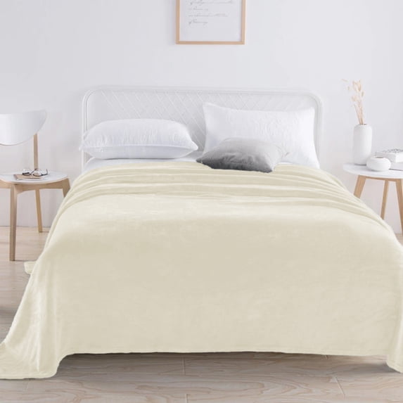 RYDCOT Extra Soft Velvet Plush Twin Micro Fleece Cover Blanket, Deluxe Microplush Non Pilling Sheets, Thicken Gift Blanket Cover Blanket (1Pcs)