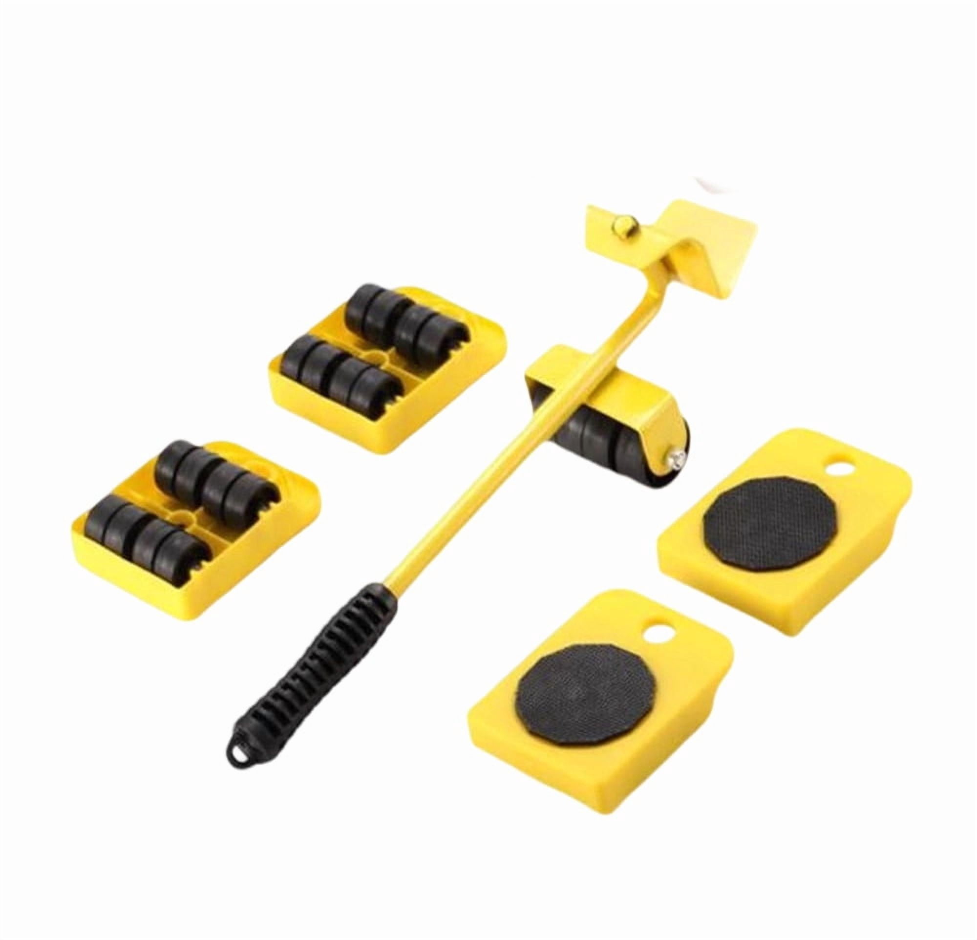 RYDCOT Furniture Lift Mover Tool Set, Furniture Lifter Tool with Lifting Lever & 4 Wheels, Heavy Furniture Moving Sliders Appliance Rollers, Heavy Duty Mover Dolly Sliders Tool