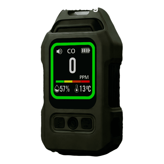 RYDCOT Gas Detector, Gas Monitor for H2S, CO, LEL and O2, with Vibration, Visual and Audible Alarms, Safety Explosion-Proof, for Work, Home