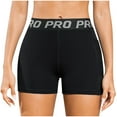 thumbnail image 1 of RYDCOT High Waisted Shorts with Mesh Pockets for Women - Buttery Soft Athletic Stretch Biker Shorts Casual, Workout, Running, Gym Black, 1 of 6