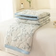 thumbnail image 1 of RYDCOT Household Floral Quilts, Soft Durable Quilted, Lightweight Comforter Reversible Boho Printed Blanket, Quilt Bedding for All Season (39x59 inches), 1 of 6