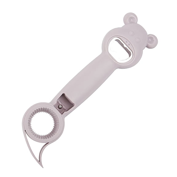 RYDCOT Jar Opener & Bottle Opener Set for Weak Hands, Multi-Function Kitchen Opener Tool for Seniors with Arthritis, Elderly, Includes Jar Lid Gripper Pad, Corkscrew Opener