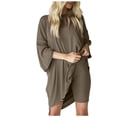 thumbnail image 1 of RYDCOT Lounge Sets for Women Two Piece Outfits Short Sleeve Shirt Tops and Shorts Womens Pajama Sets Plus Size Sleepwear for Women Shorts Set Clearance, 1 of 1