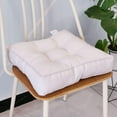 thumbnail image 1 of RYDCOT Meditation Floor Pillow, Square Large Pillows Seating for Adults, Tufted Cushion for Reading Nook, Classroom and Living Room (16x16 in), 1 of 3