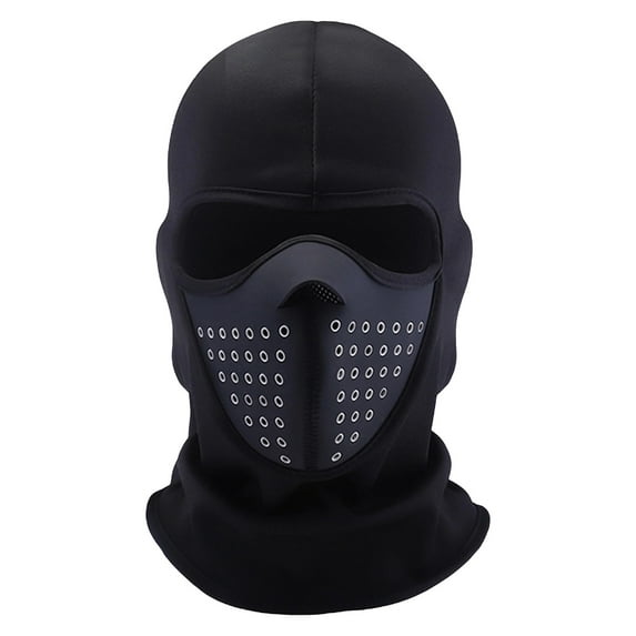 RYDCOT Men Women 3D Design Breathable Balaclava Ski Mask with Movable Design - Windproof Fleece Warm for Cold Weather Winter Skiing Outdoor Work