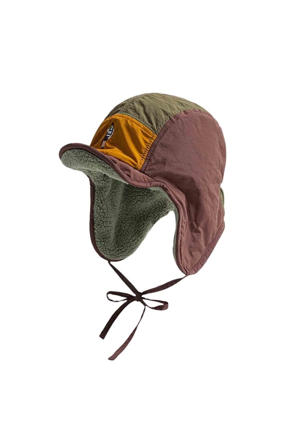 Men Wool Blend Aviator Embroidery Trapper Hat Trooper Ear Flaps Ushanka Eskimo Russian Warm Sherpa Lined Ear Flaps Winter Cold…