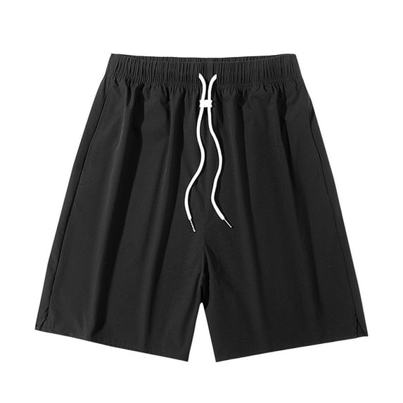 RYDCOT Men's Athletic Running Shorts Quick Dry Workout Shorts 3"/ 5" Lightweight Sports Gym Basketball Tennis Hiking Black