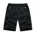 thumbnail image 1 of RYDCOT Men's Cotton Cargo Shorts Loose Fit Outdoor Casual Work Shorts with Zipper Pockets Black, 1 of 5